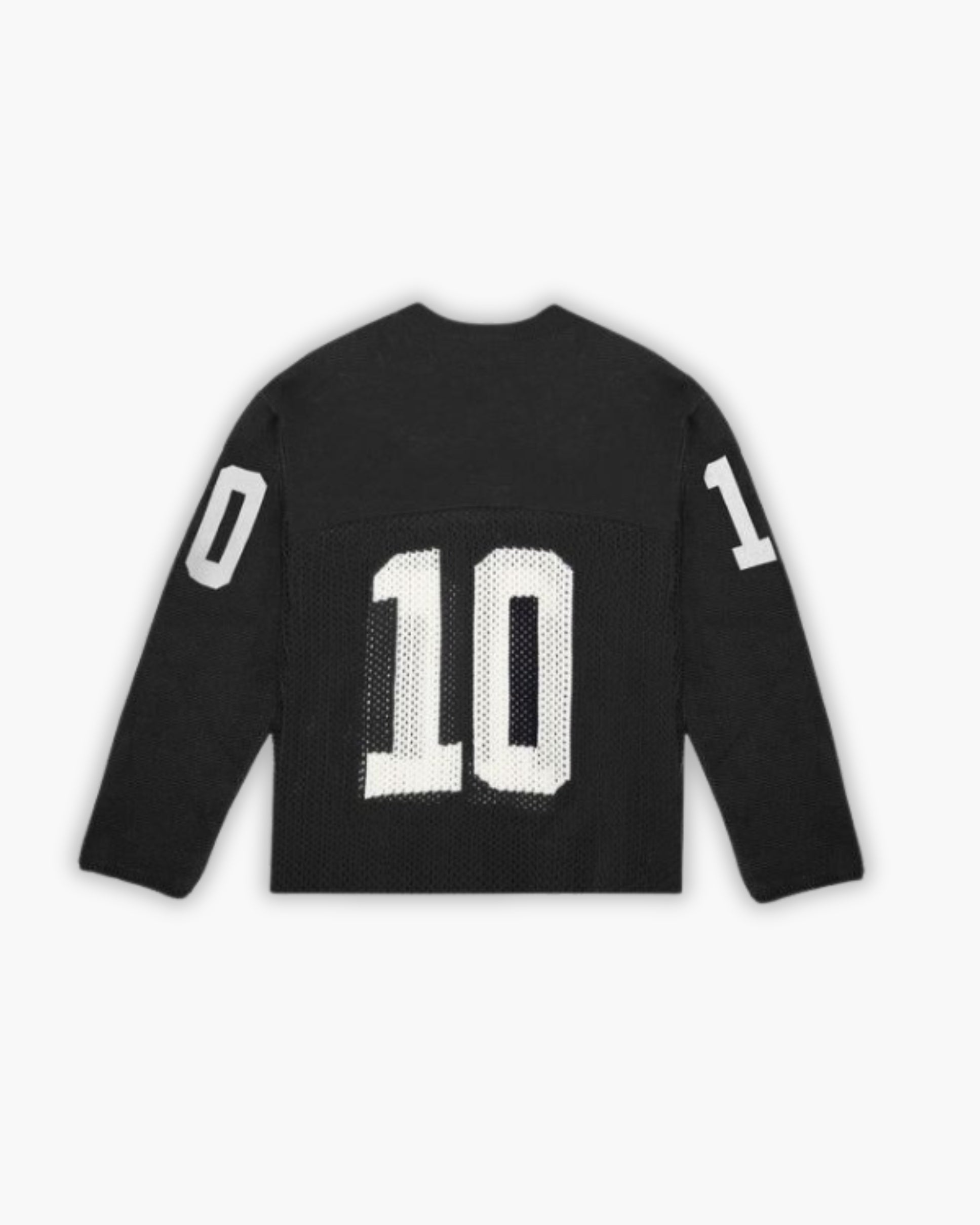 סוודר שחור "NUMBER 10"