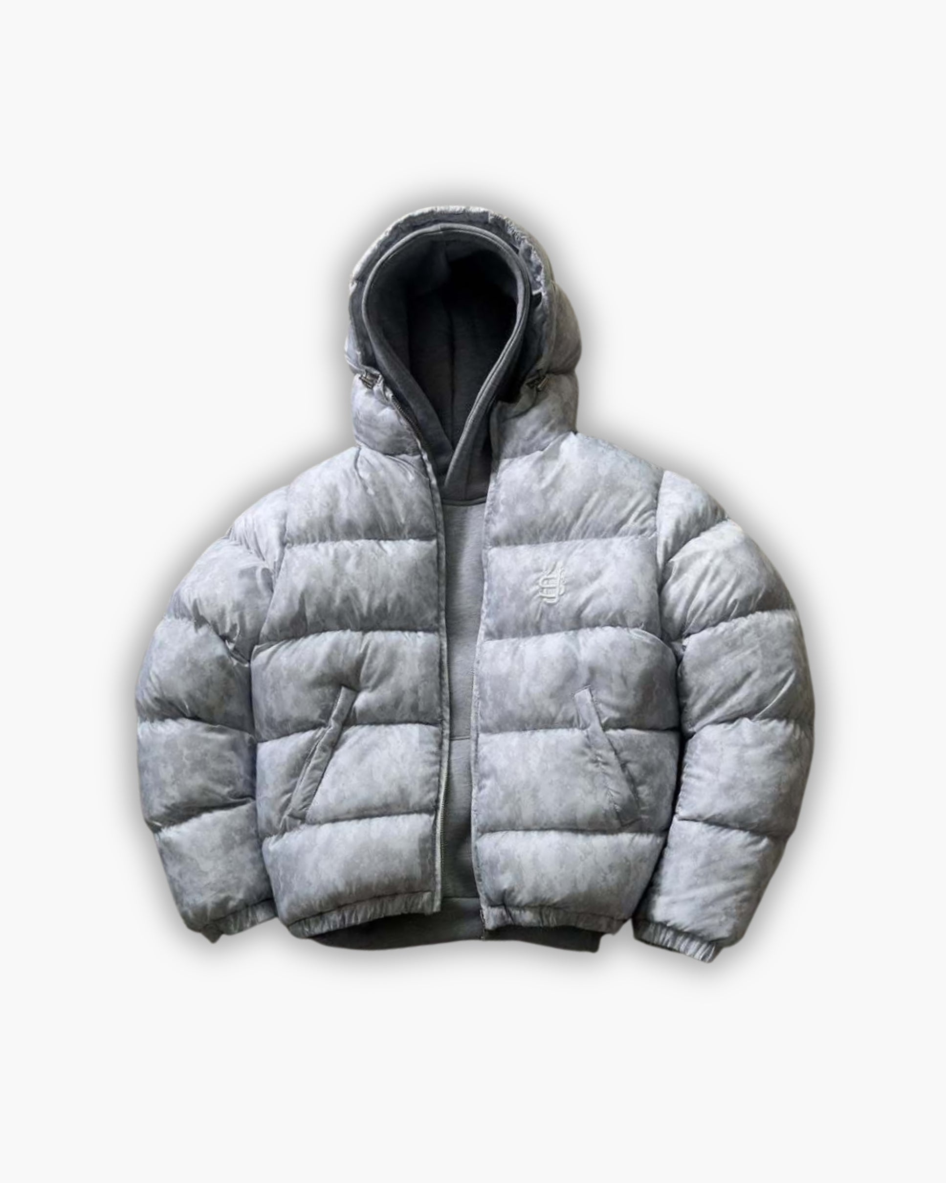 מעיל פאפר אפור - מהדורה מוגבלת “SHADES OF GREY“