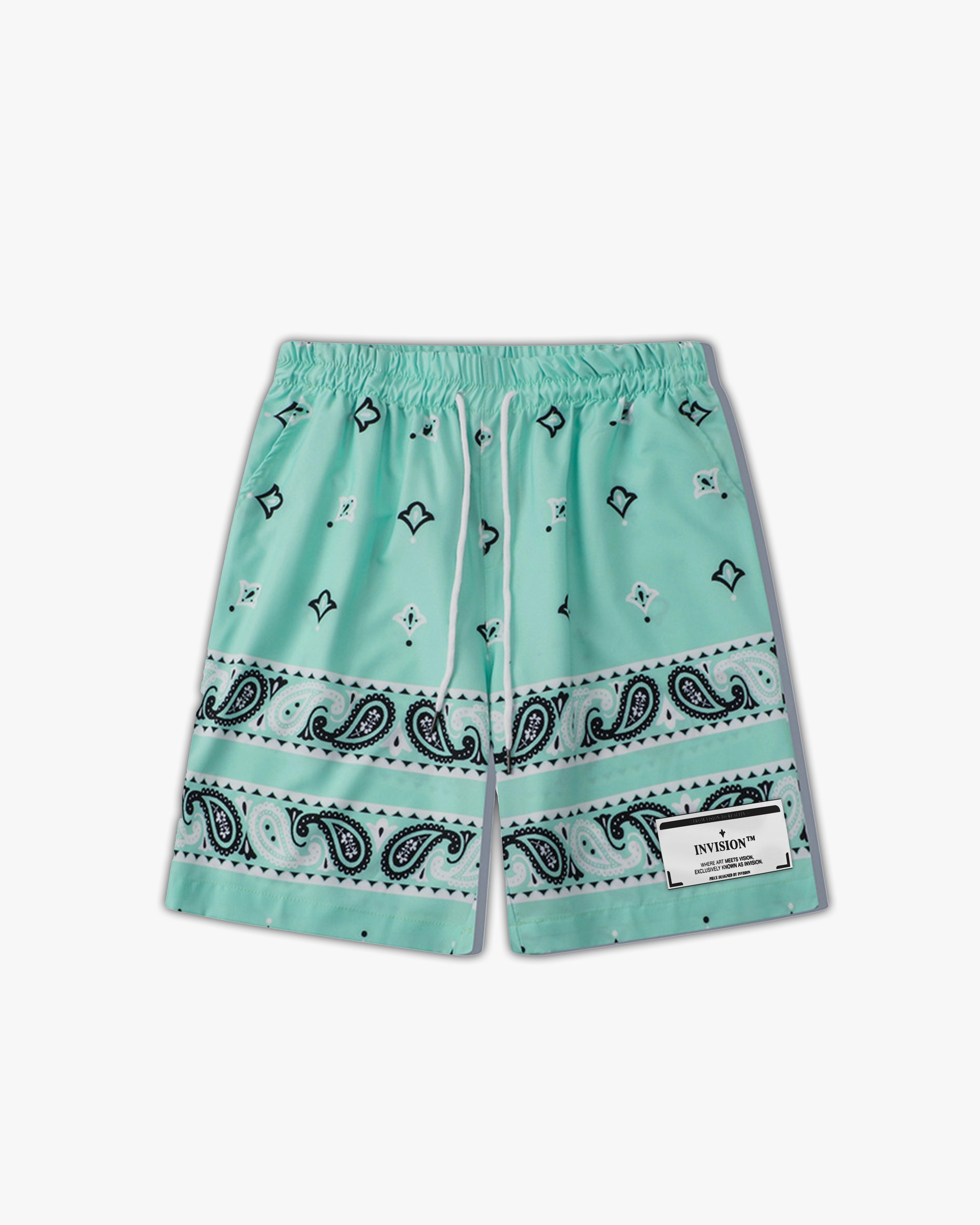 מכנסיים קצרים במנטה "BREEZE"