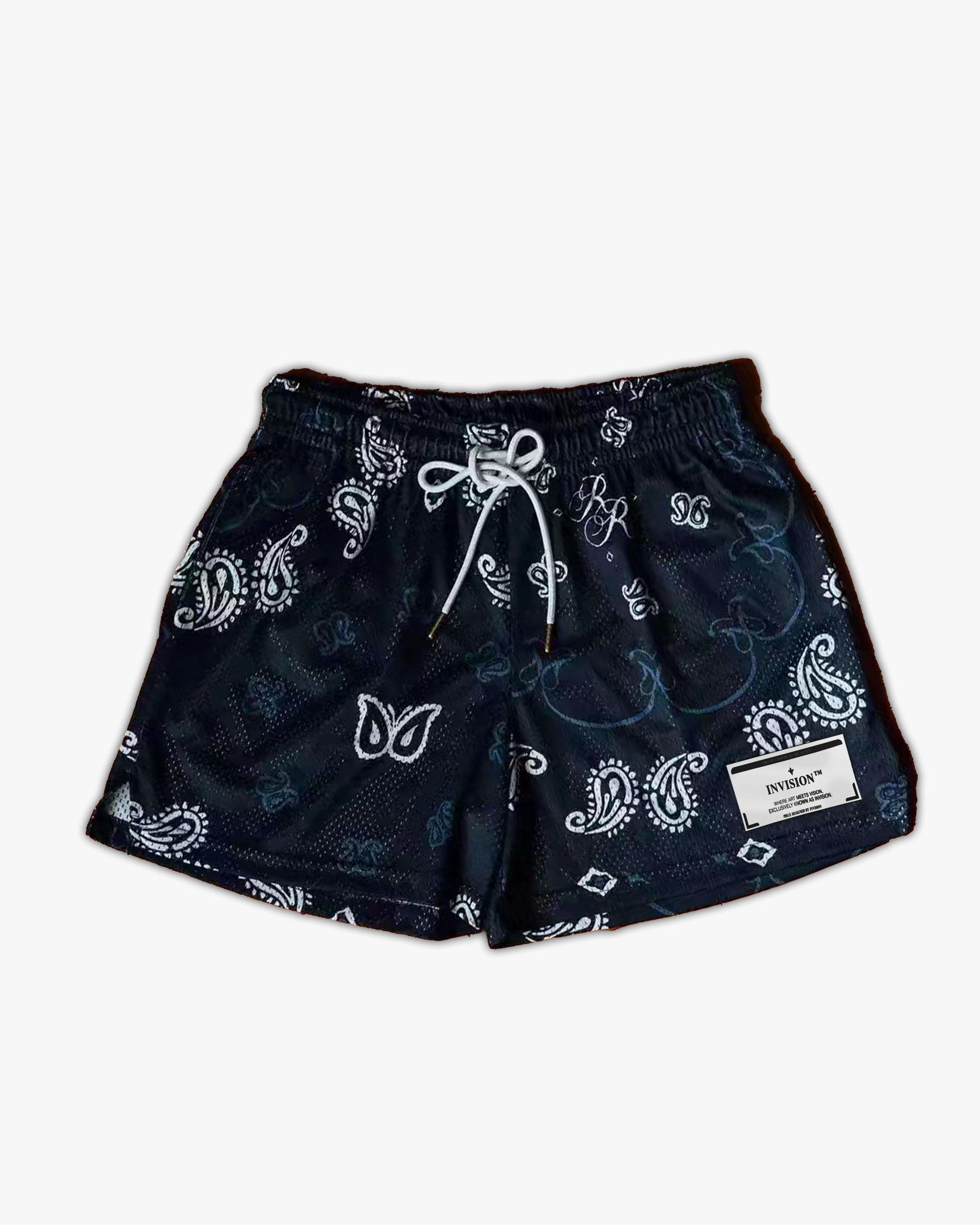 מכנסיים שחורים קצרים "BUTTERFLYS"