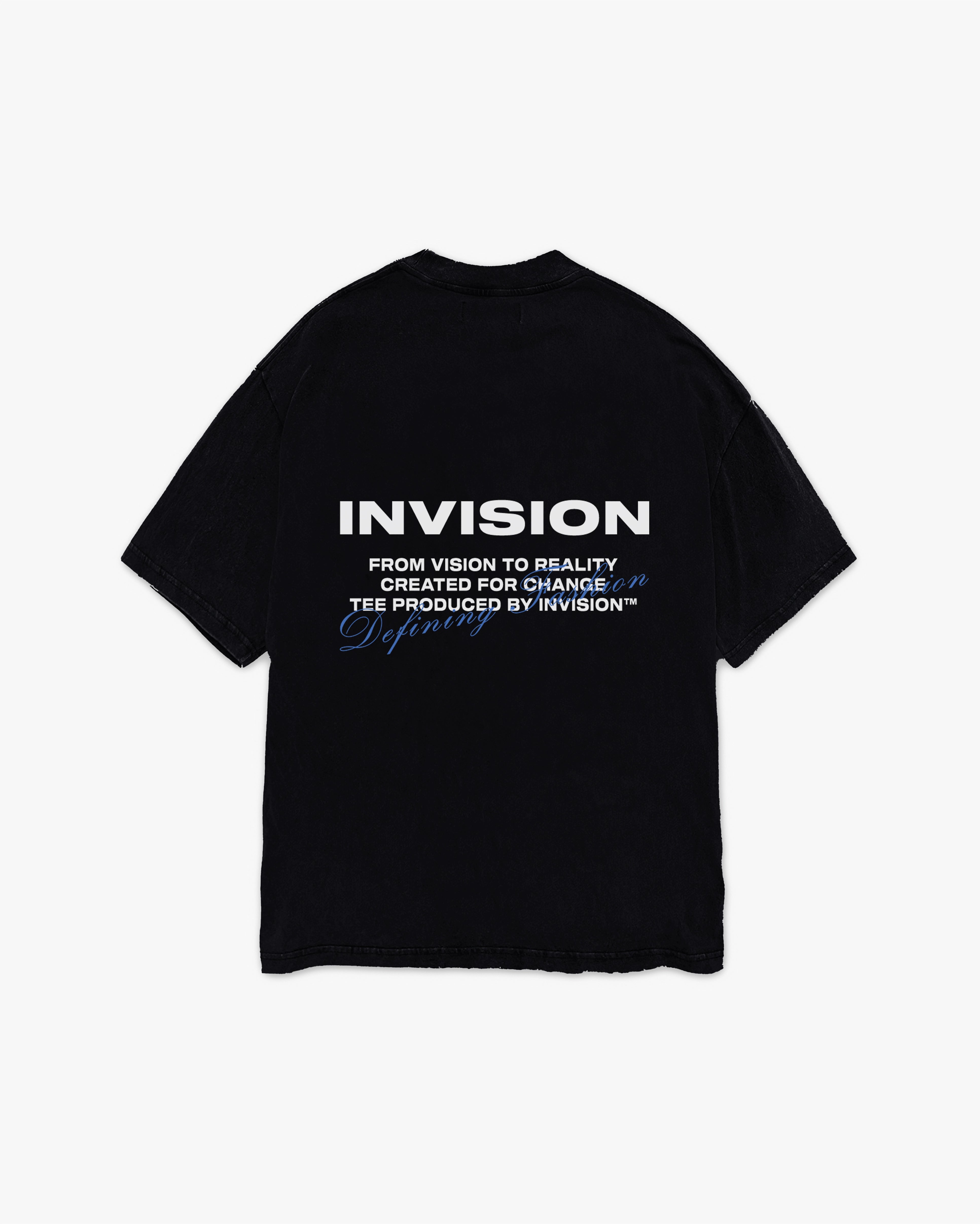 חולצת לוגו אוברסייז שחורה "LOGO"