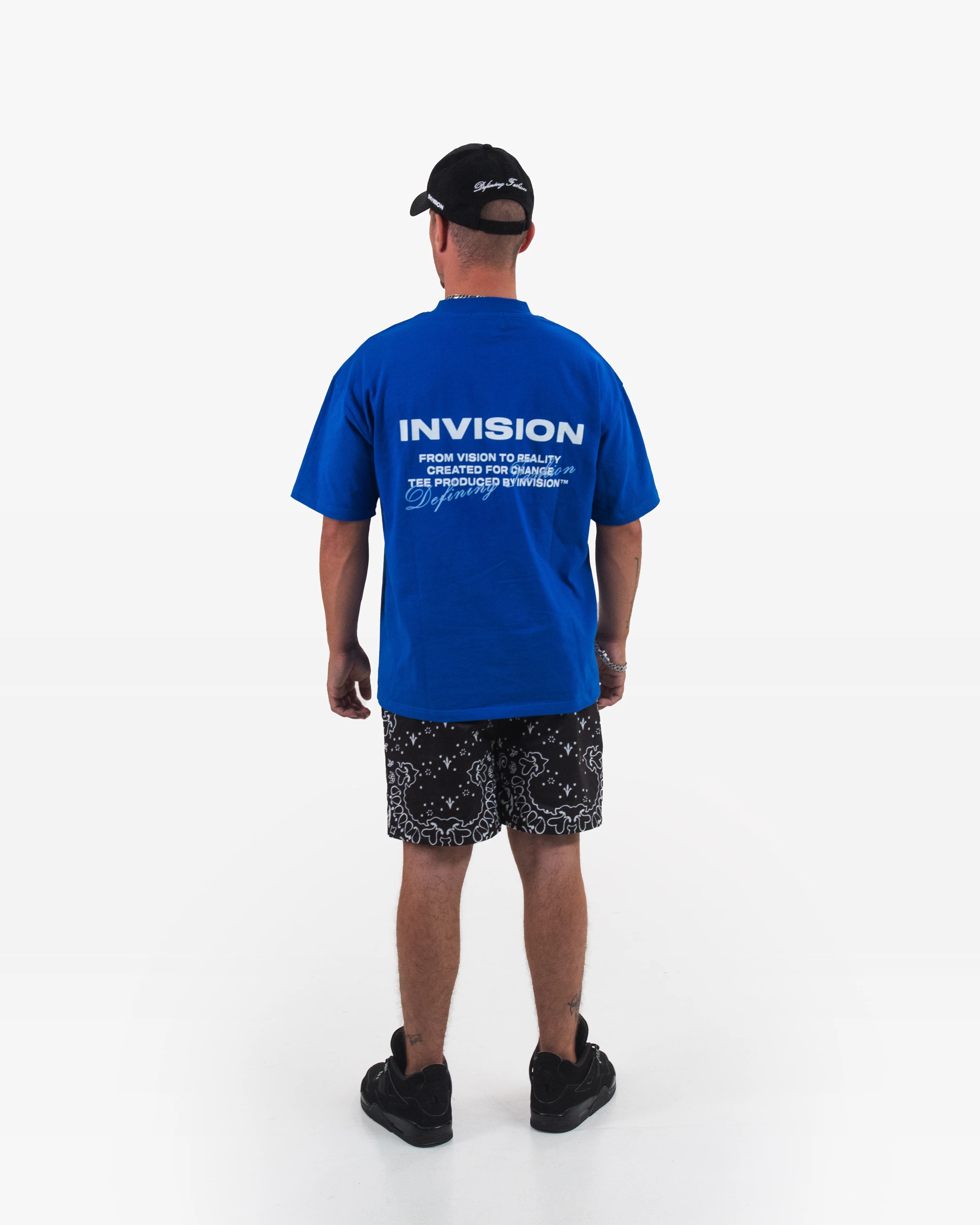 מכנסי בנדנה שחורים "LAGOON"