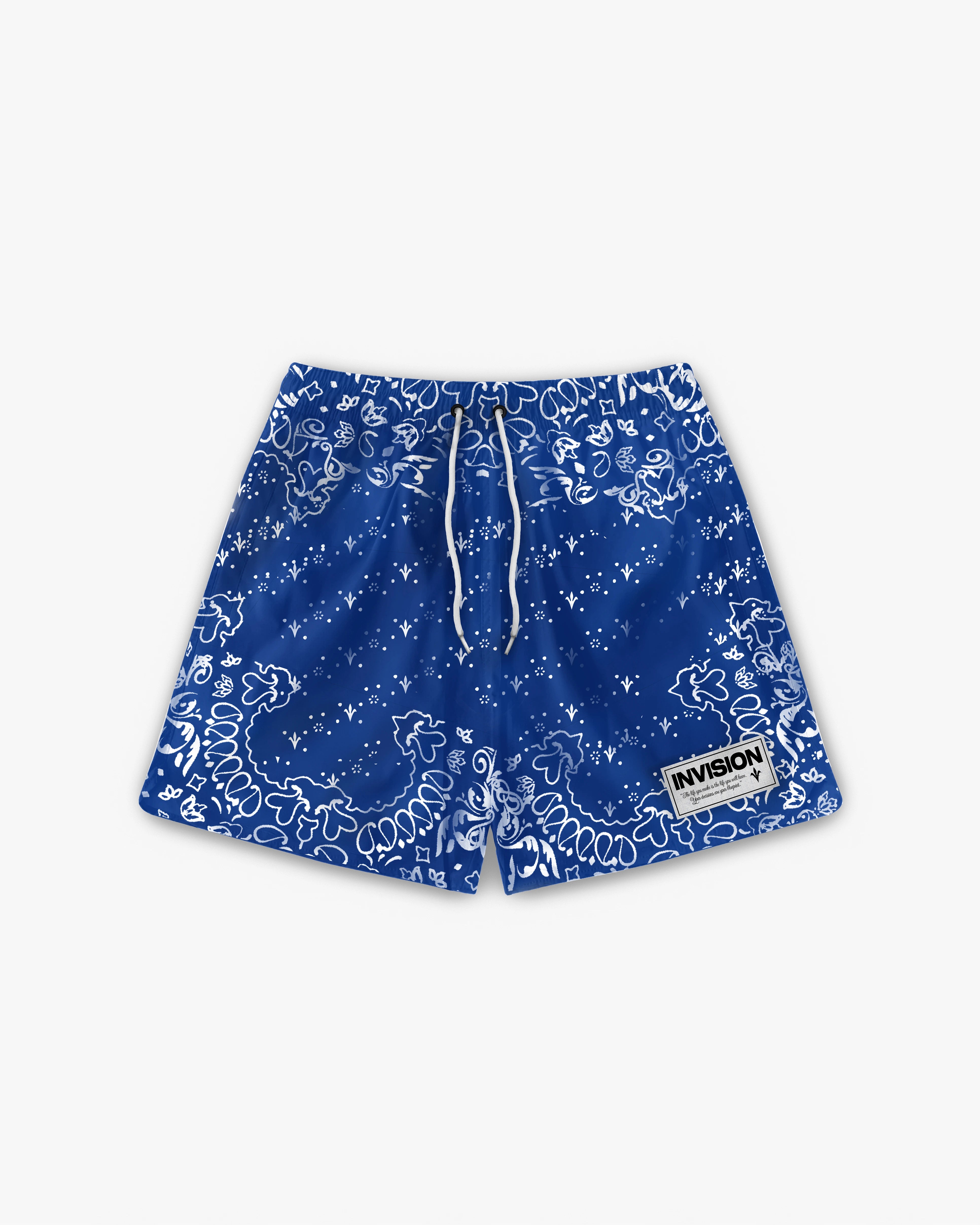 מכנסי בנדנה כחולים "LAGOON"