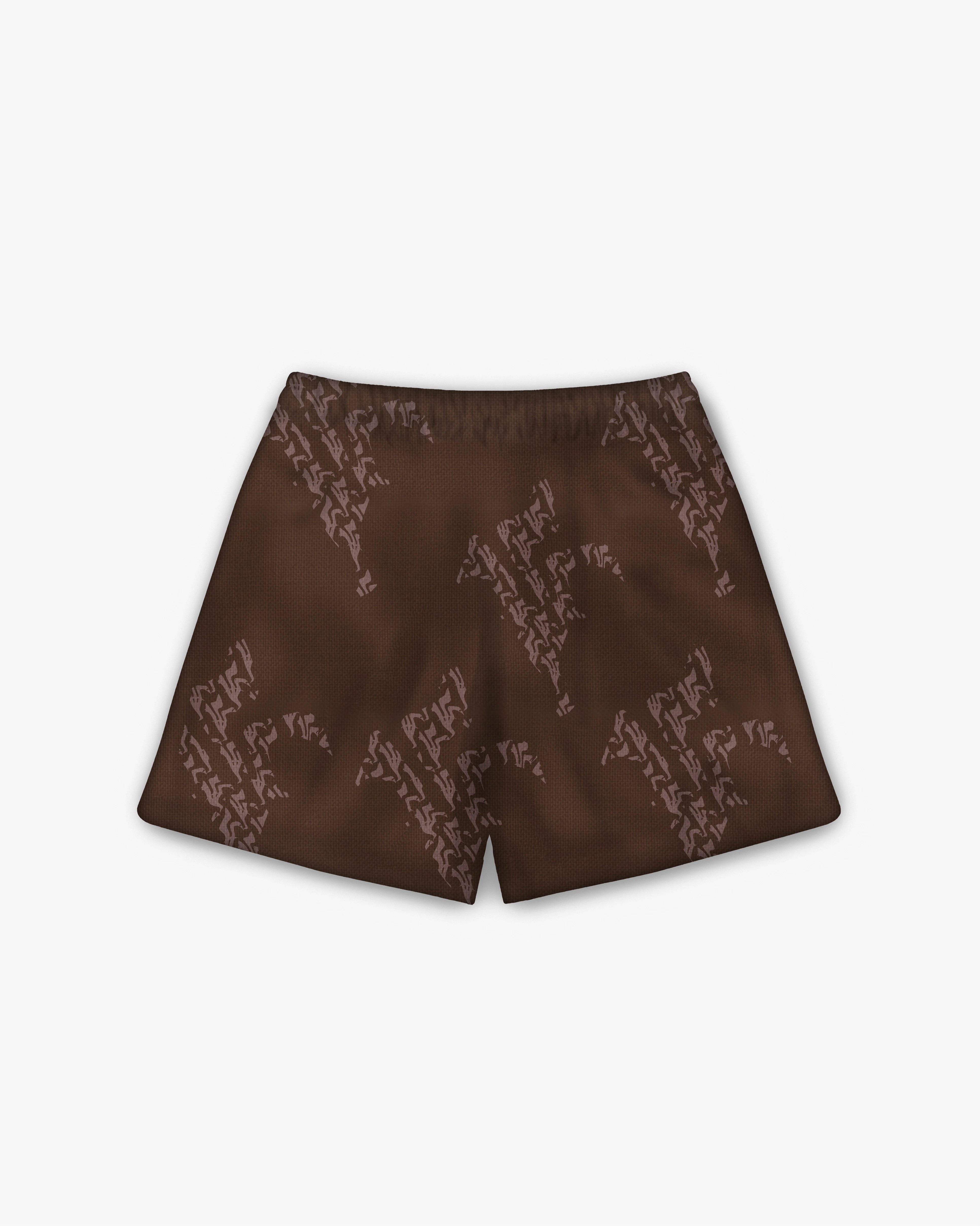 מכנסיים חומים קצרים "SHADES"