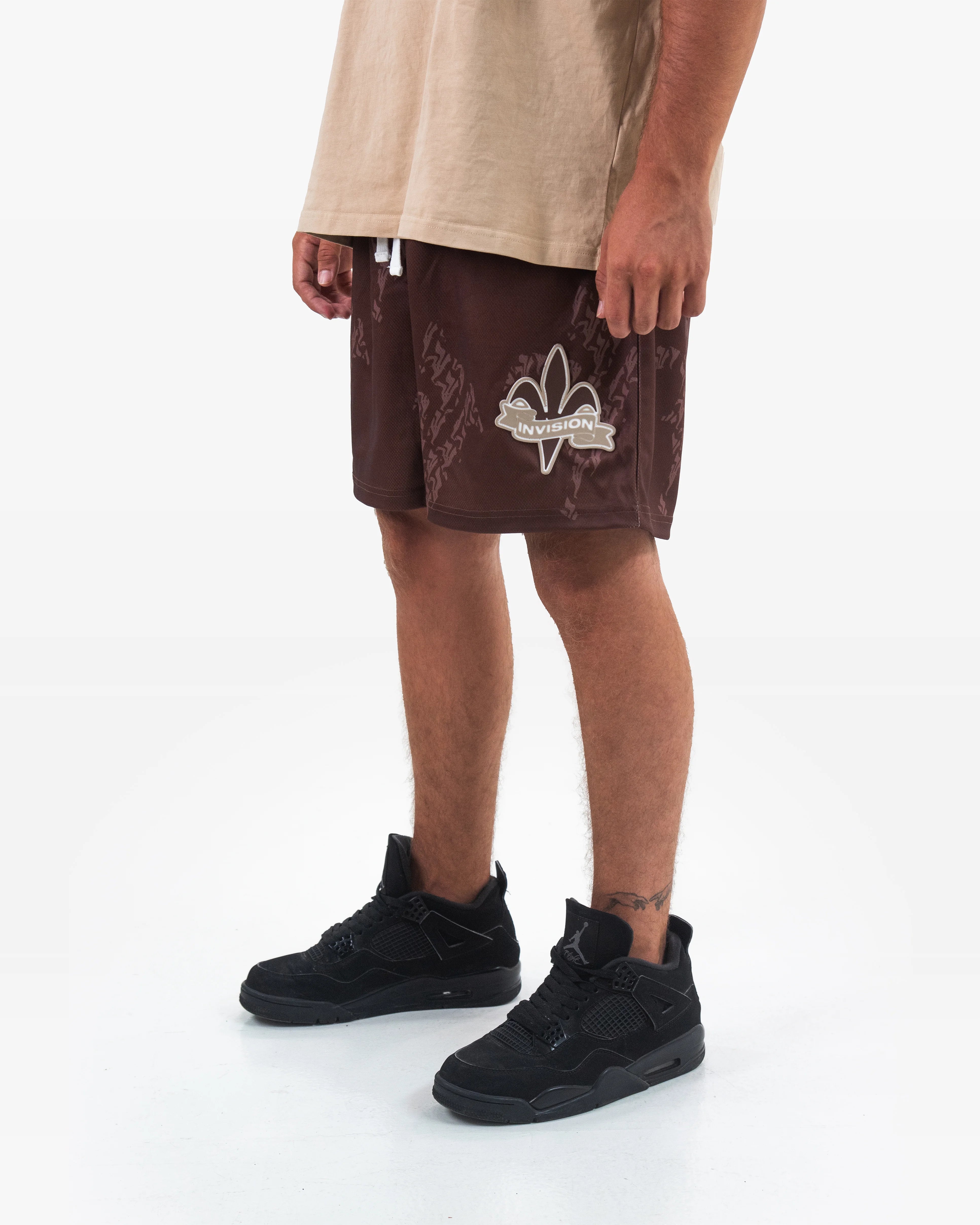 מכנסיים חומים קצרים "SHADES"