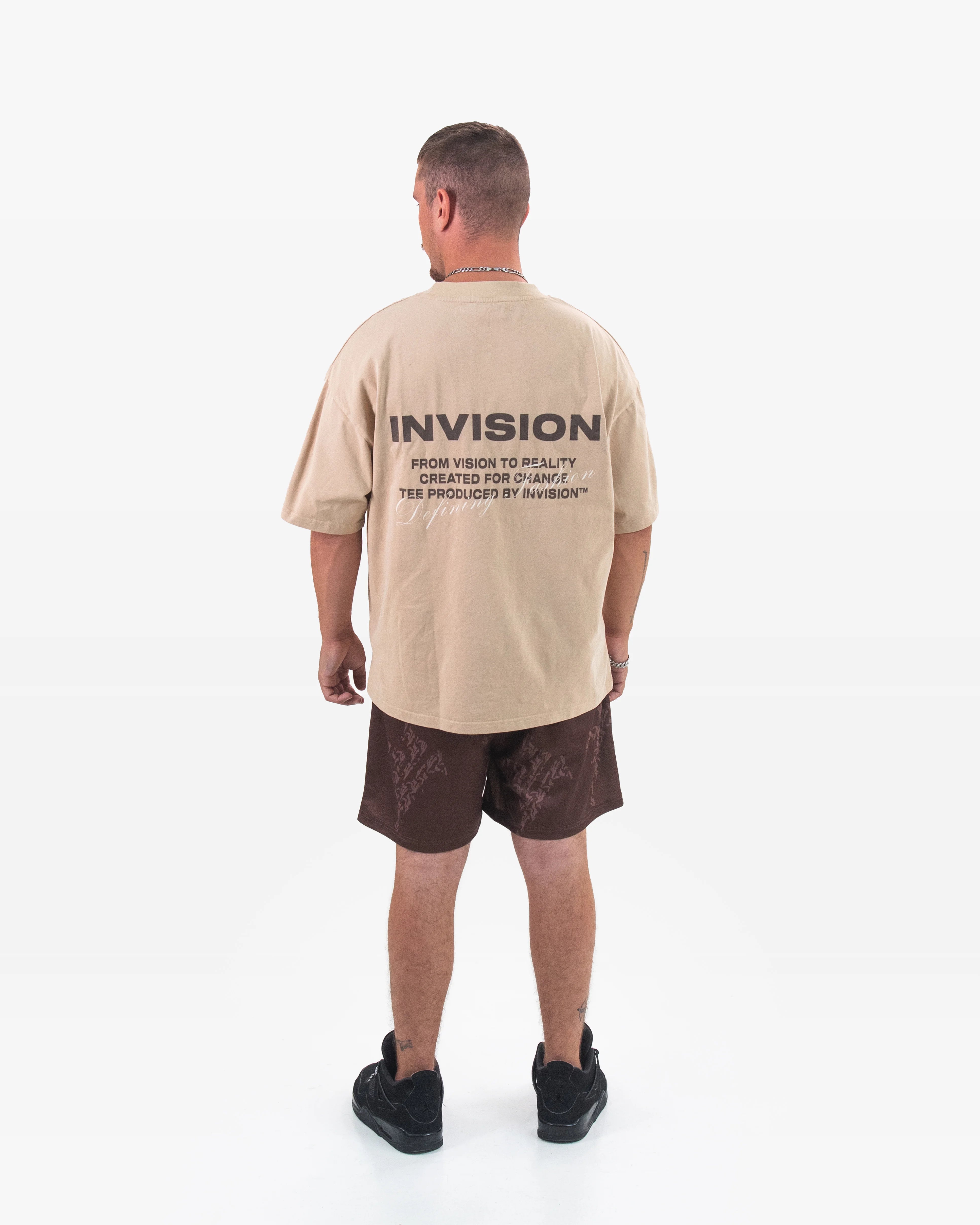 מכנסיים חומים קצרים "SHADES"