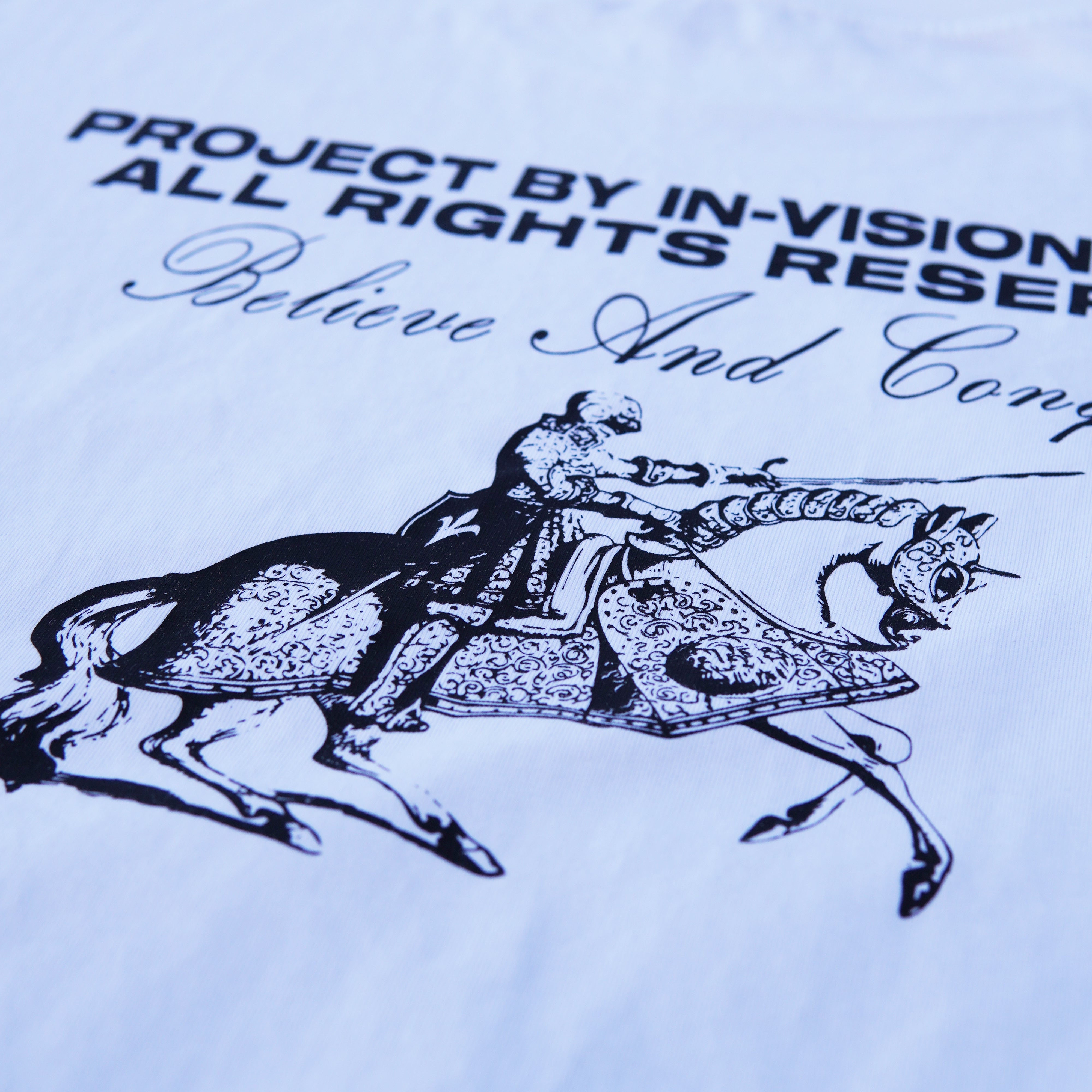 WHITE HORSE T-SHIRT - INVISION