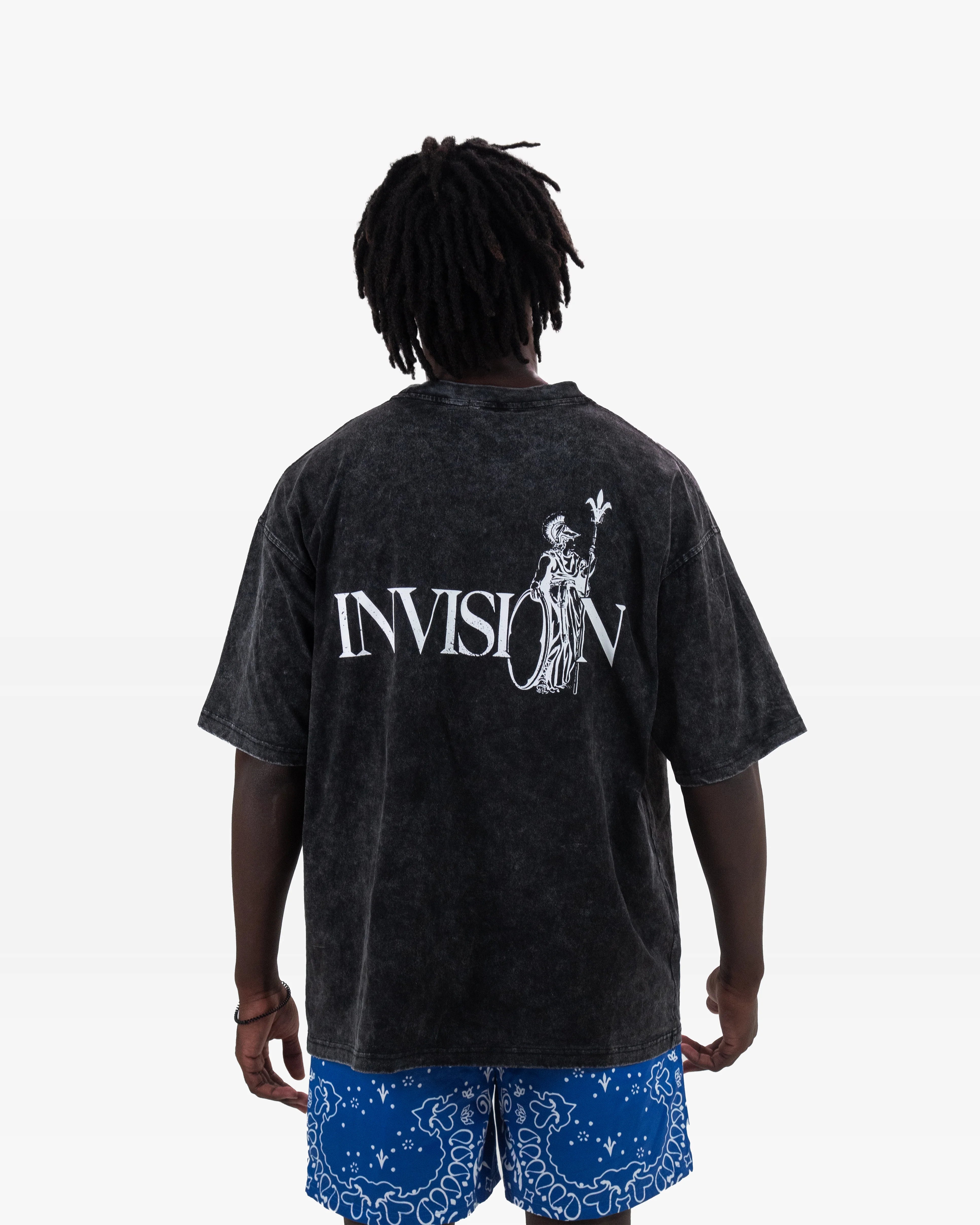 חולצת אוברסייז אפורה "GLADIATOR"