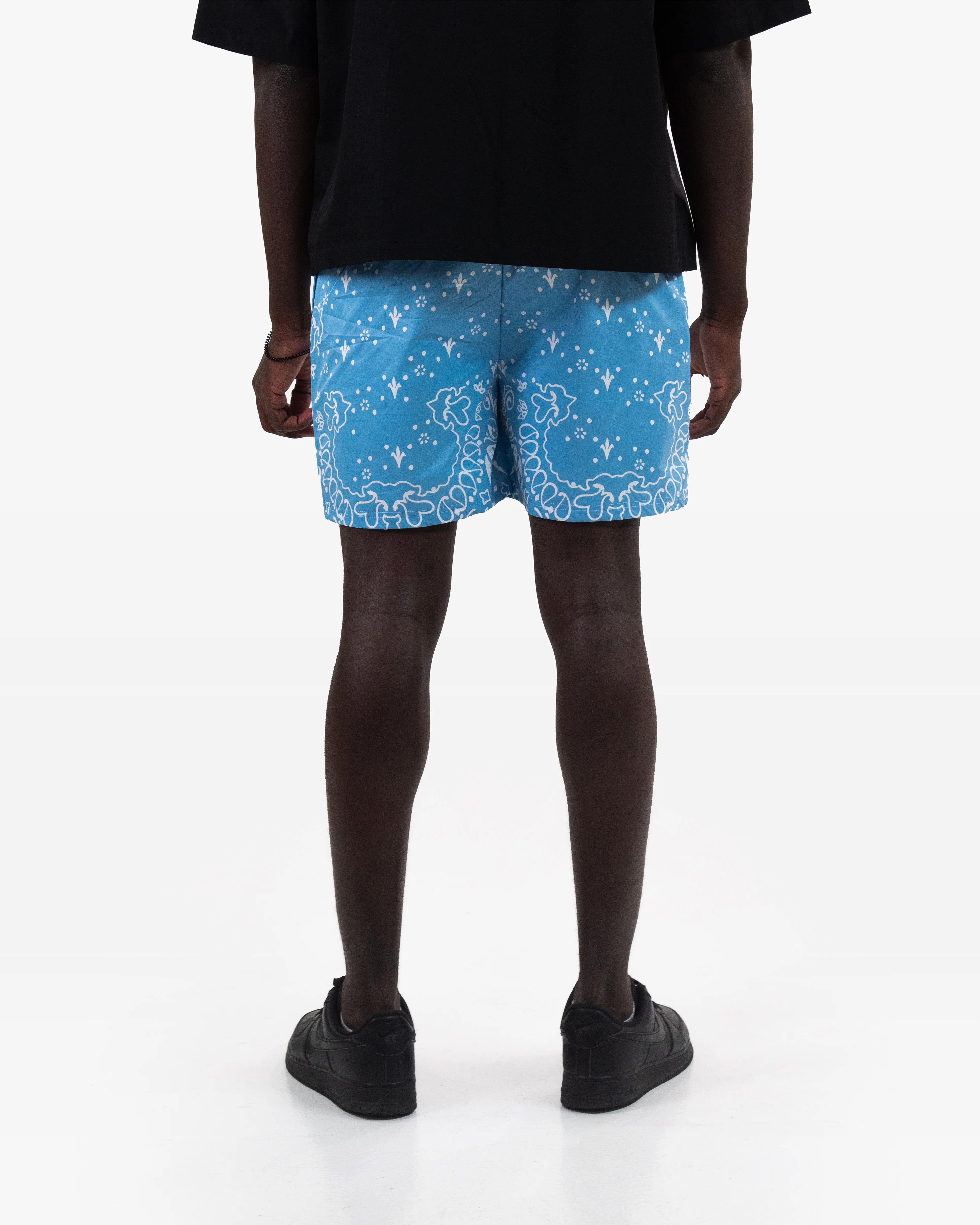 מכנסי בנדנה בתכלת "LAGOON"