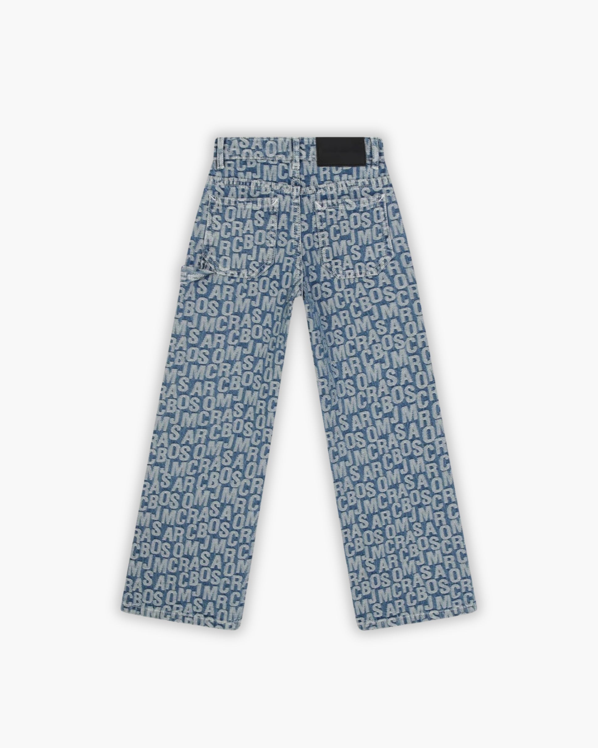 ג'ינס אותיות כחול “SCRIPT”